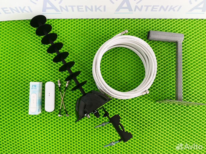 Комплект усиления интернета 3G/4G /wifi для дачи