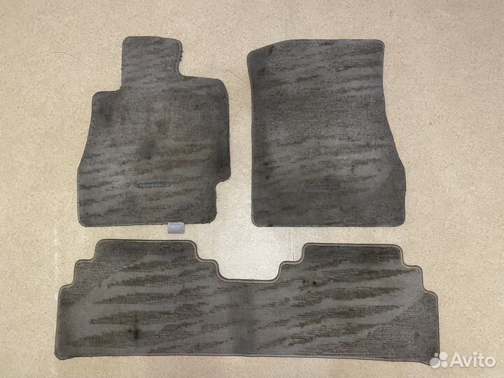 Оригинальные ворсовые коврики Toyota Harrier
