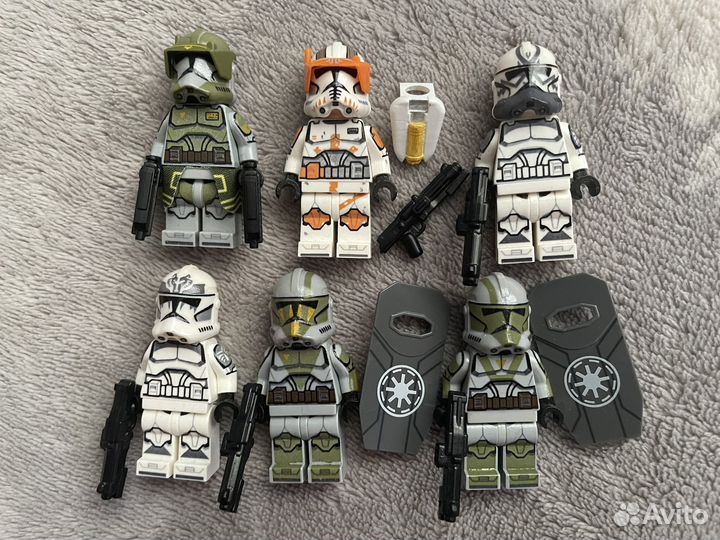 Кастомные лего клоны вольфпак Комет и Буст