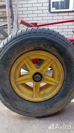 Веломобиль двухместный