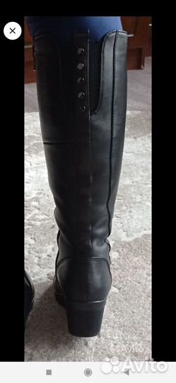 Сапоги зимние женские натуральная кожа и мех