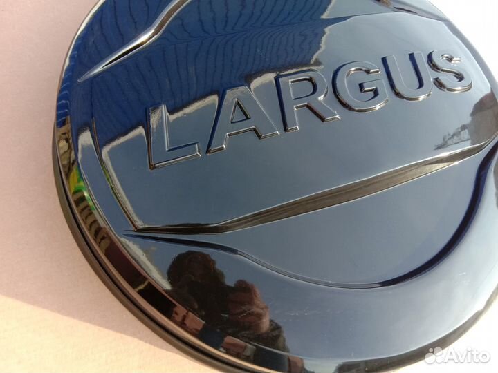 Чехол запасного колеса Лада Ларгус (676) черный