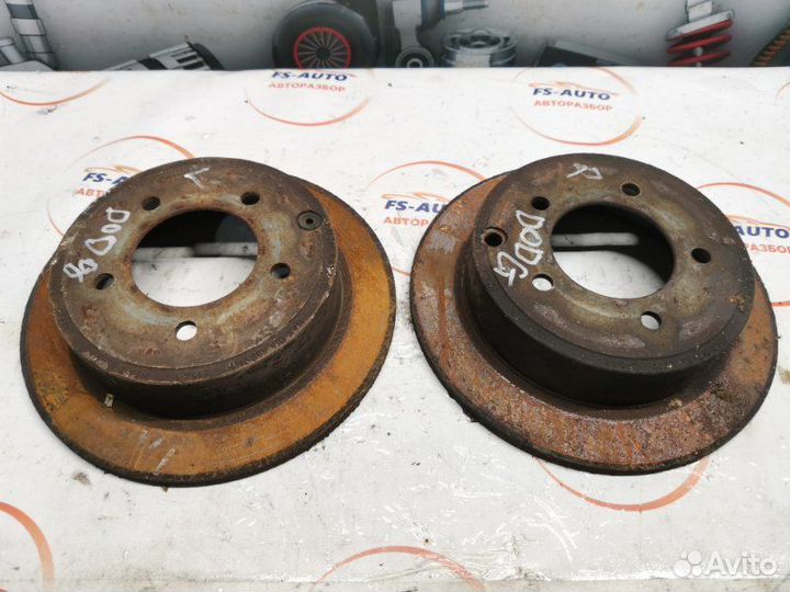 Диск тормозной задний Dodge Caliber 1.8 EBA 2007