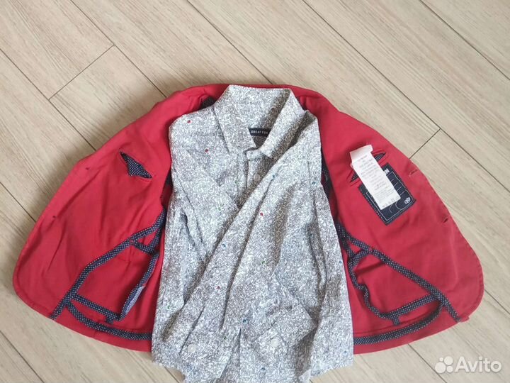 Комплект пиджак и рубашка