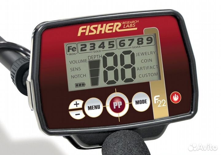 Металлоискатель Fisher F22-11DD