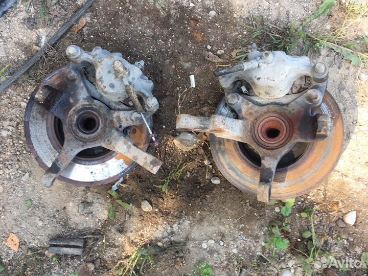 Кулаки поворотные hyundai getz