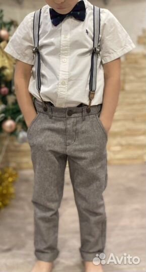 Рубашка белая hm 104р