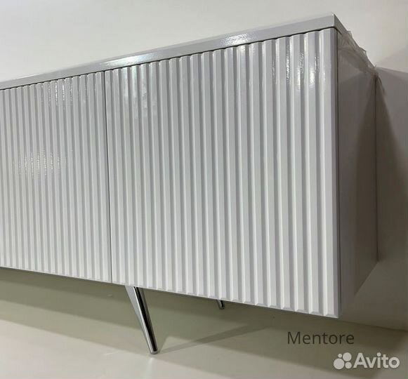 Тумба тв Bravo / борт / белая / 1600х400х300 мм