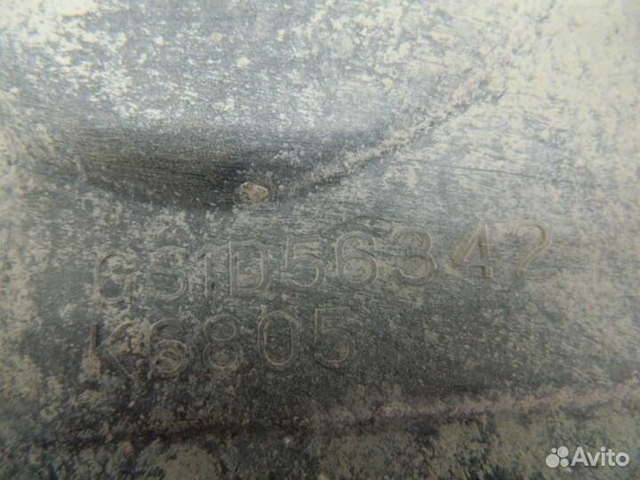 Пыльник двигателя боковой левый для Mazda 6 2007-2012г