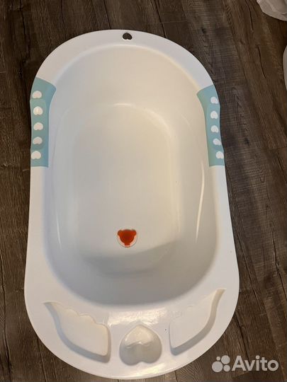 Ванночка с горкой для купания Happy baby