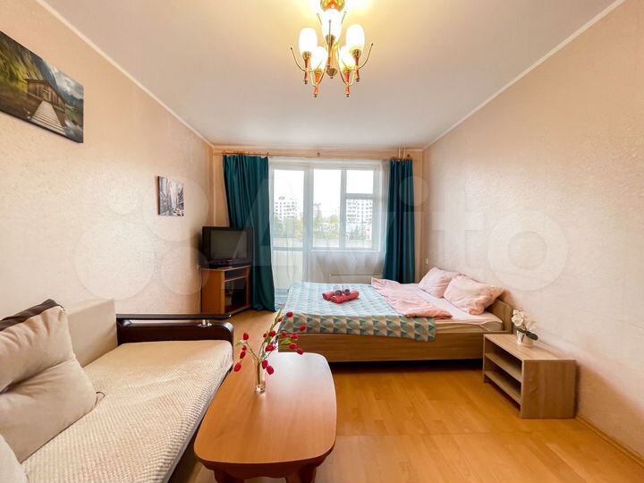 1-к. квартира, 45 м², 7/17 эт.