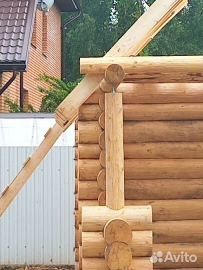 Срубы домов и бань