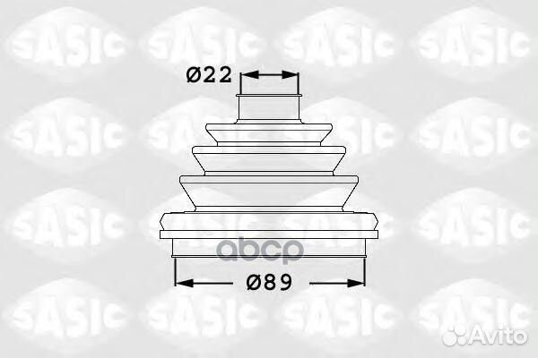 Пыльник шруса 1906047 Sasic