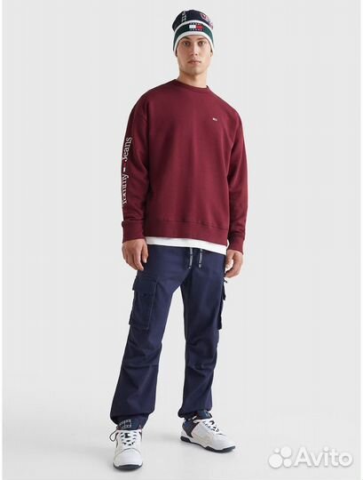 Свитшот Tommy Jeans Logo Deep Rouge