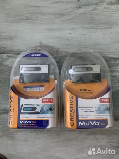 Раритеные плееры Creative, размером с кредитку