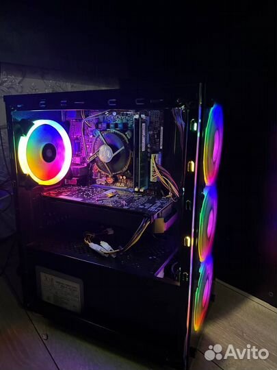 Игровой пк и монитор