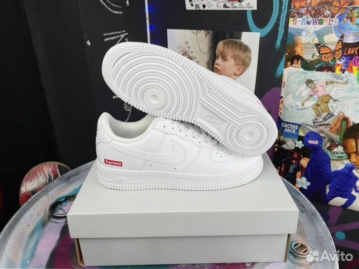 Кроссовки Nike Air Force x Supreme арт:5293172