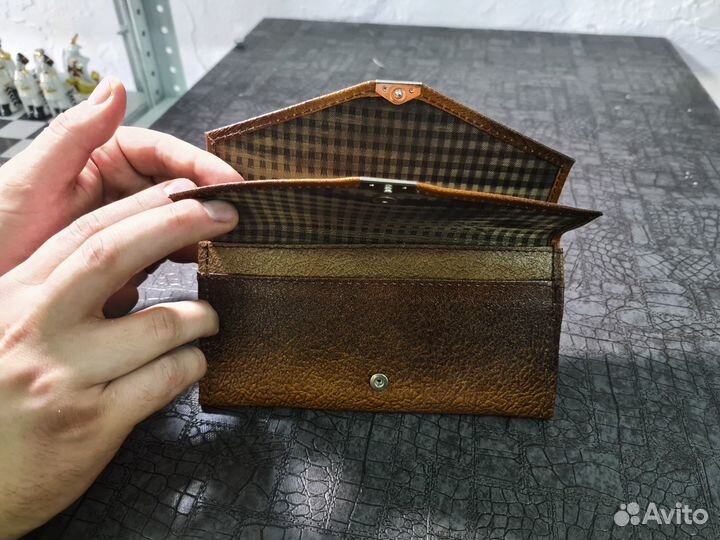 Кошелек с видом Санкт-Петербурга. Натуральная кожа