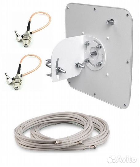 Антенна BAS-2324 15MF 2шт 10м + 2шт F-CRC9