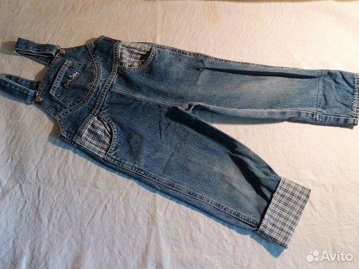 Комбинезоны джинсовые hm, gee gay. 92-98