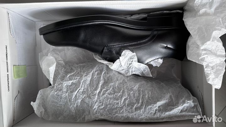 Ботинки кожаные calvin klein оригинал