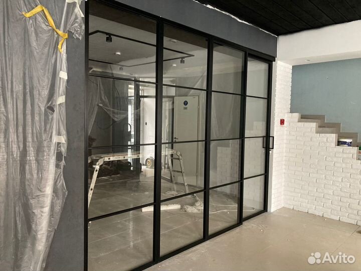 Перегородка матовая