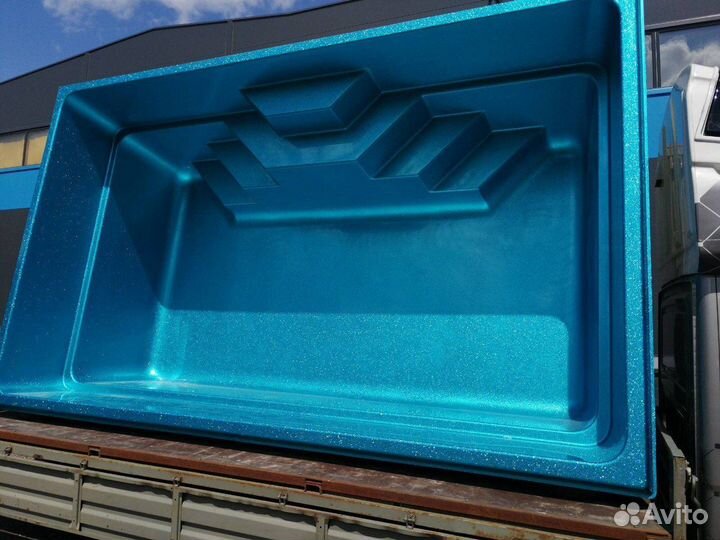 Композитный бассейн из немцкого материала bufa