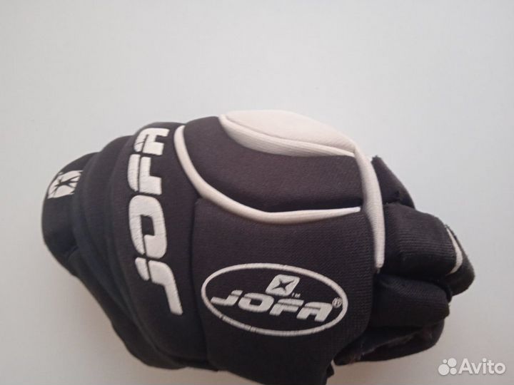 Краги хоккейные jofa, Хоккейные налокотники