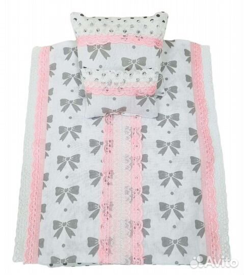 Постельное белье для кукол Барби Паола Арт. 5.21