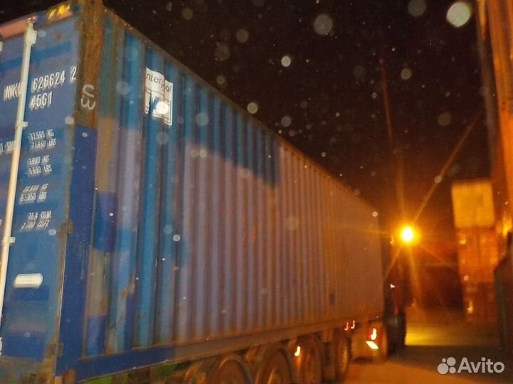Контейнер 40 футов высокий б/у inku6266242