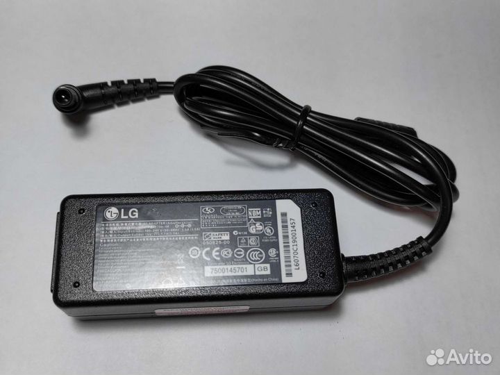 Блок питания для монитора, телевизора LG 19v 1.7A