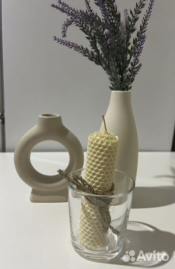 Свеча ручная работа