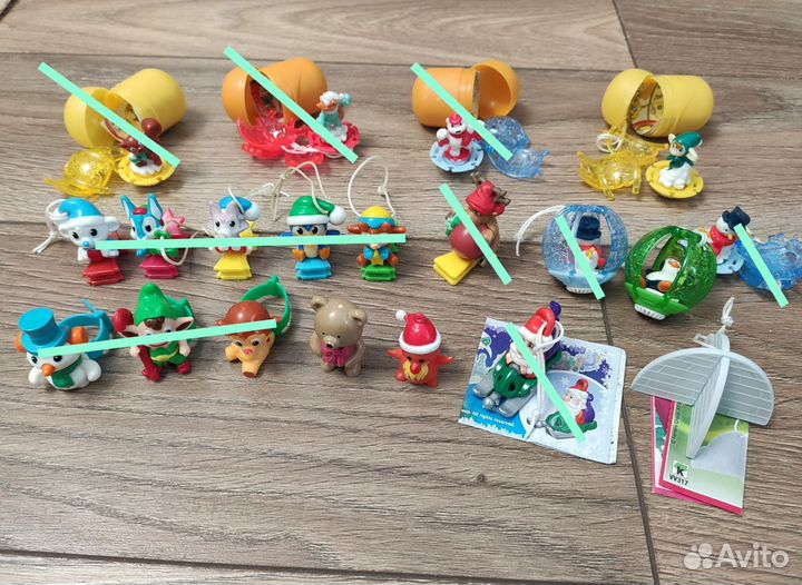 Фигурки Киндер чупа-чупс