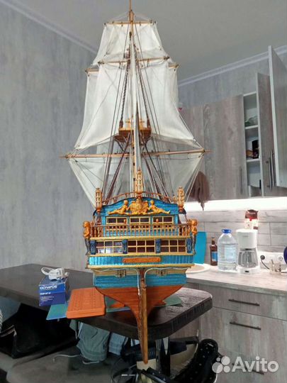 Модель корабля три иерарха