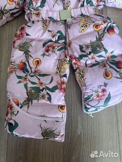 Конверт -комбинезон с меховой опушкой