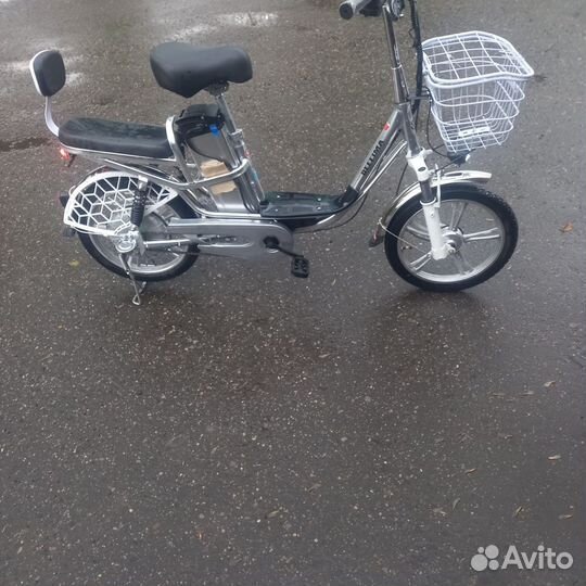 Электровелосипед бу, с 2 акб
