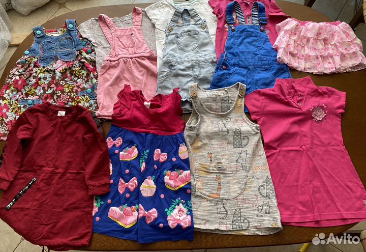 Вещи пакетом на девочку 104