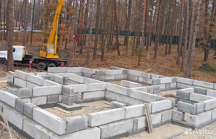 Фундаментные блоки 24.4.6 и др.размеры