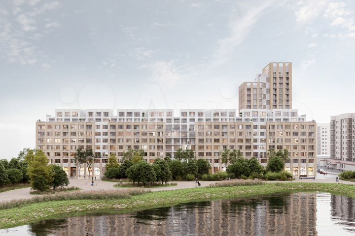 Квартира-студия, 42 м², 2/8 эт.