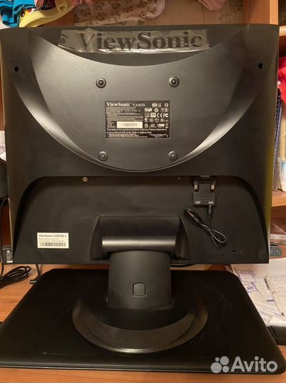 Монитор ViewSonic VA903B-3 19” TN 8ms black D-sub