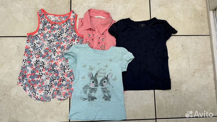 Вещи пакетом 116-122 zara, hm и другие