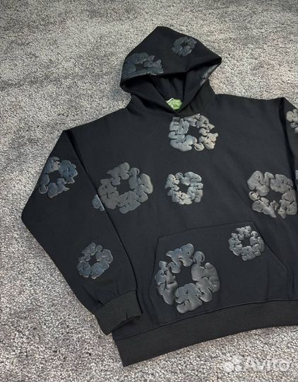 Худи Denim Tears total black