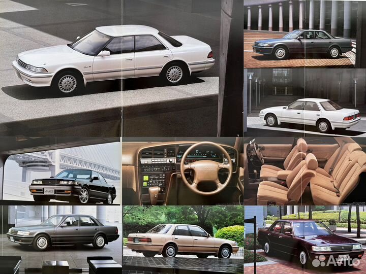Дилерские каталоги Toyota Mark2 1984-2004 Япония