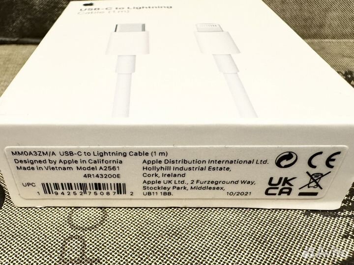 Apple USB-C to Lightning Кабели Новые Оригинал