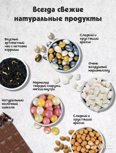 Подарочный бокс сладкий