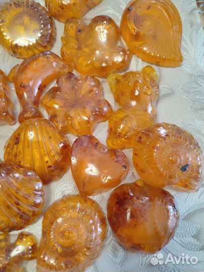 Мыло натуральное с Балтийским янтарём