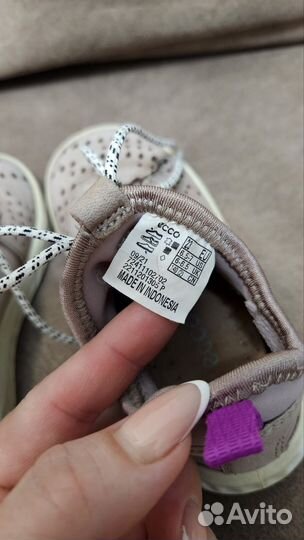 Кроссовки на девочку ecco оригинал