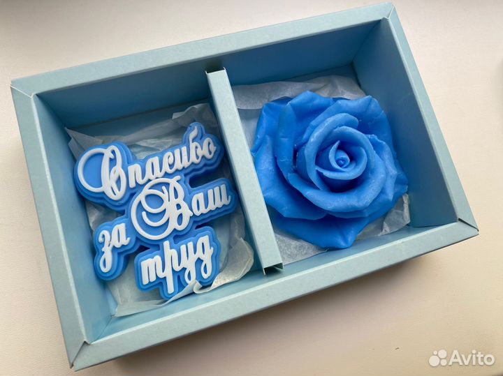 Подарок из ароматного мыла