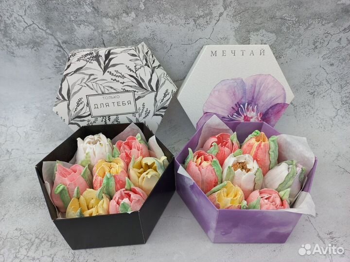 Зефирные цветы/букеты