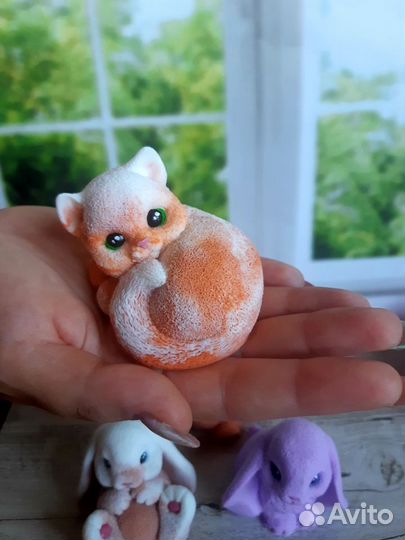 Мыло. Зайчата и Котята. Подарок